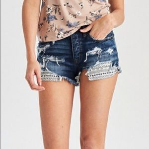 American Eagle High-Rise Jean Shorts